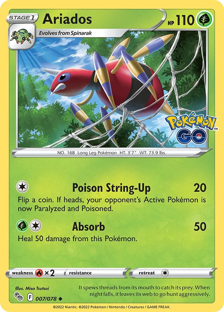Ariados — Pokemon GO — Pokémon