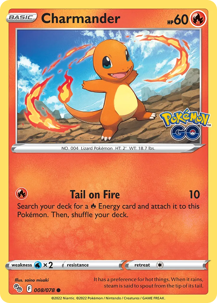 Salamèche — Pokemon GO — Pokémon