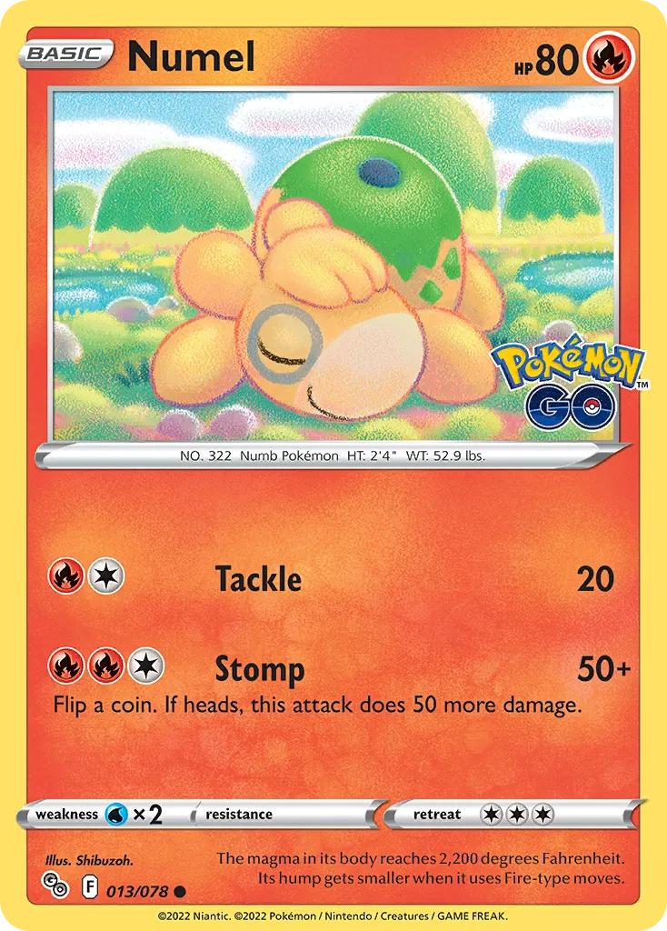 Numel — Pokemon GO — Pokémon
