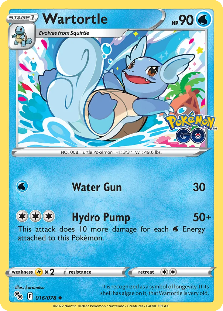 Wartortle — Pokemon GO — Pokémon
