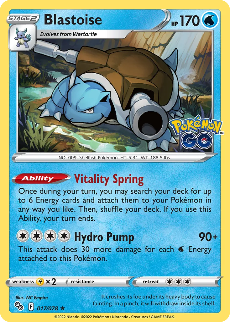 Blastoise — Pokemon GO — Pokemon