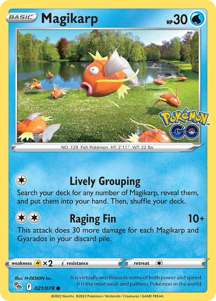Magicarpe — Pokemon GO — Pokémon