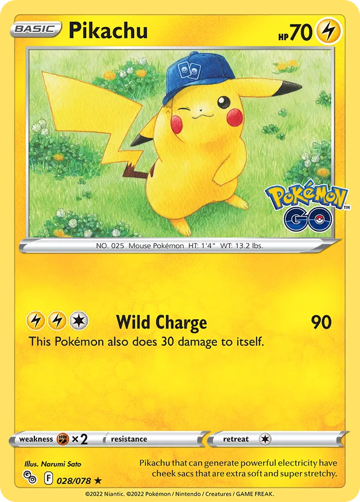 Pikachu — Pokemon GO — Pokémon