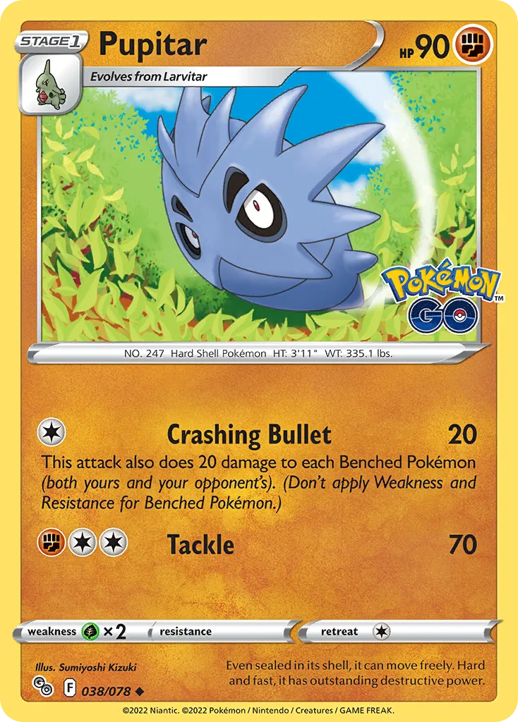 Pupitar — Pokemon GO — Pokémon