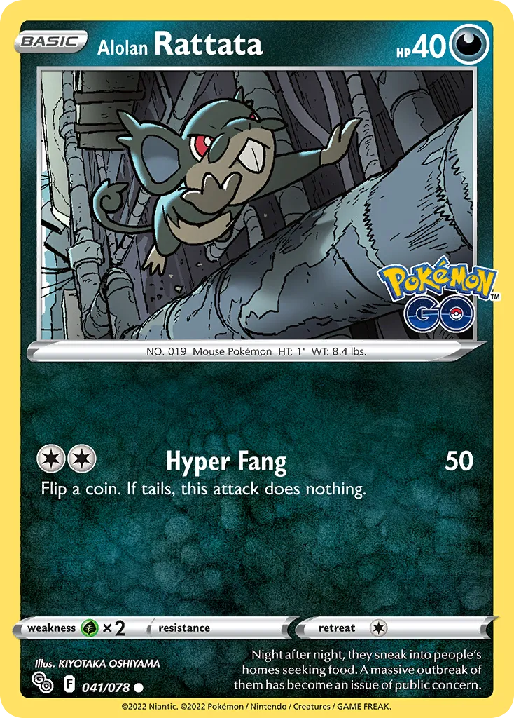 Alolan Rattata — Pokemon GO — Pokémon