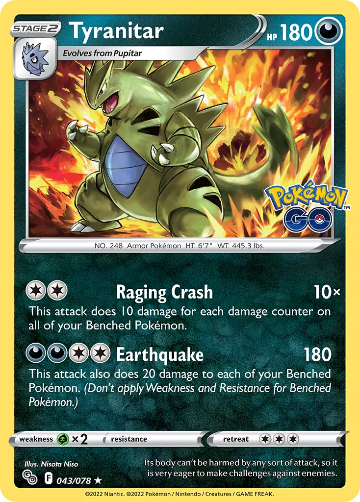 Tyranitar — Pokemon GO — Pokémon