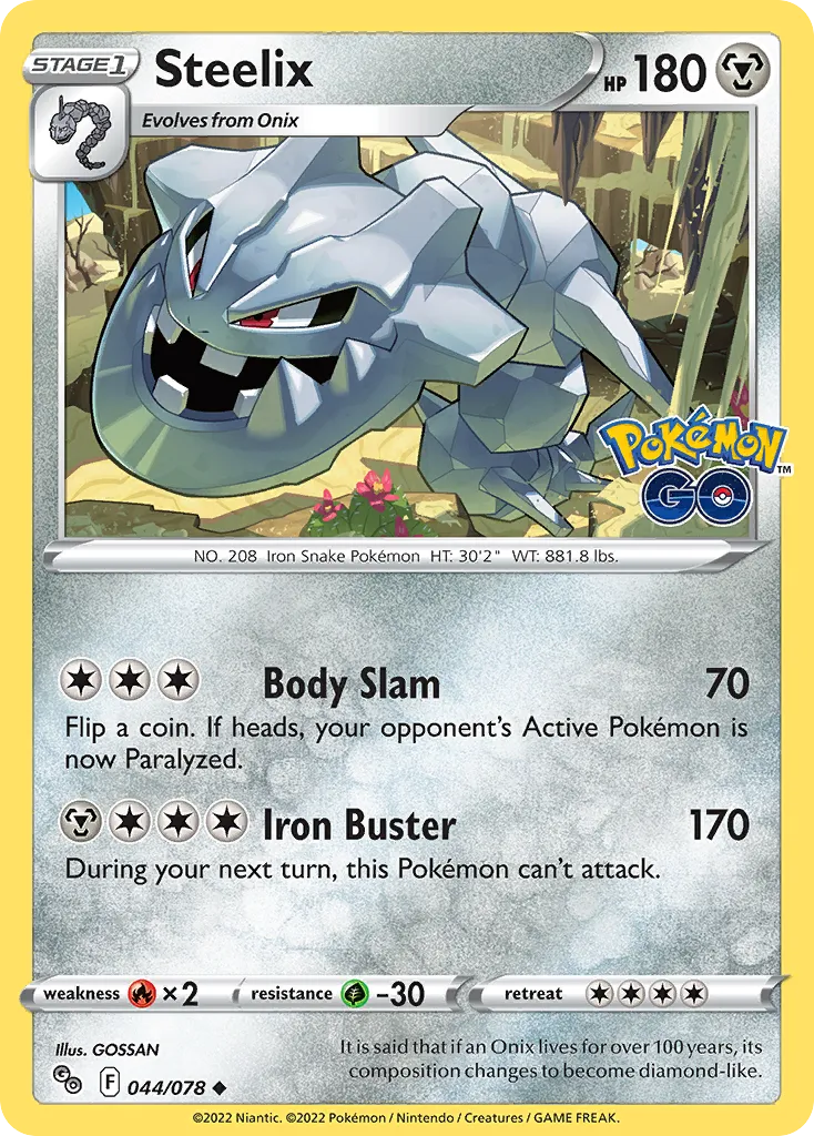 Steelix — Pokemon GO — Pokémon
