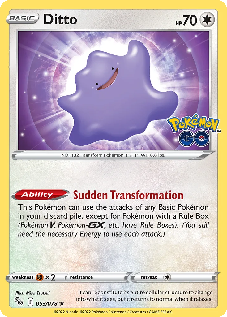 Ditto — Pokemon GO — Pokemon