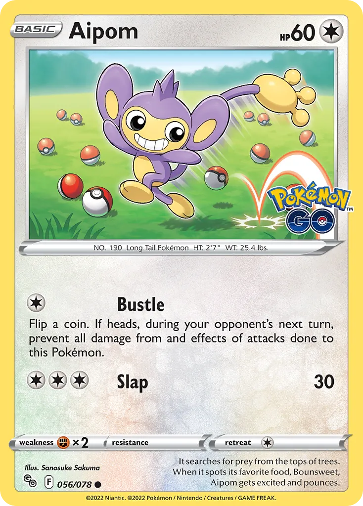 Aipom — Pokemon GO — Pokémon