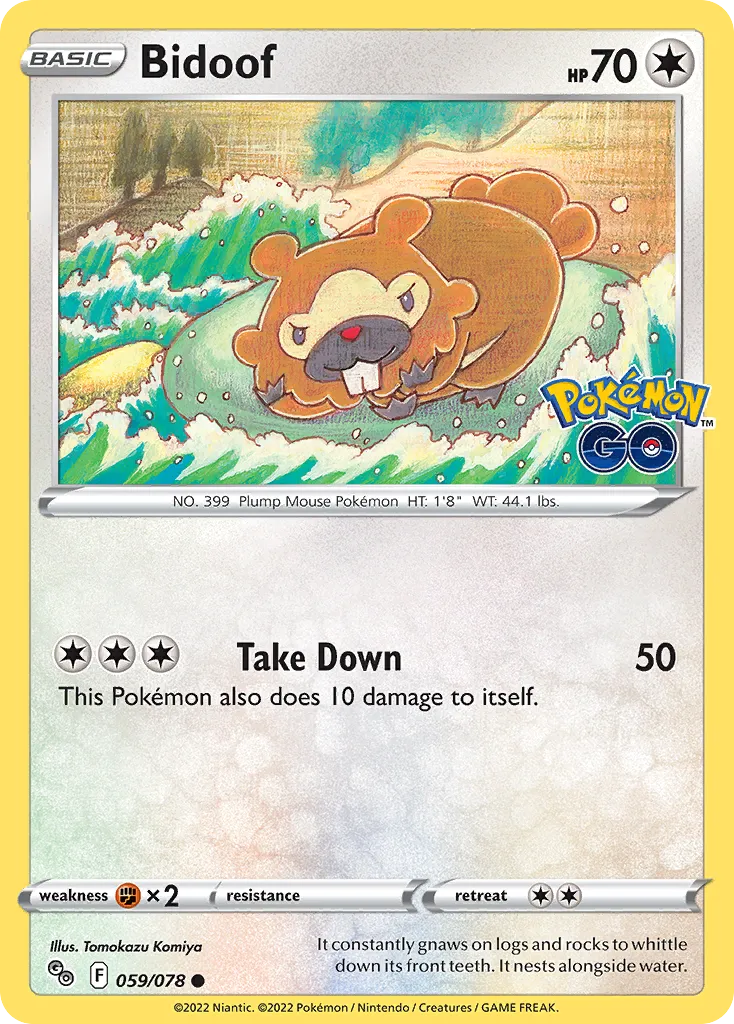 Bidoof — Pokemon GO — Pokémon
