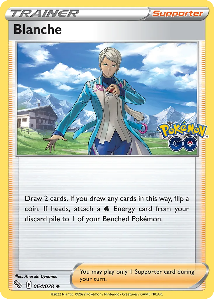 Capitaine d'équipe Blanche — Pokemon GO — Pokémon