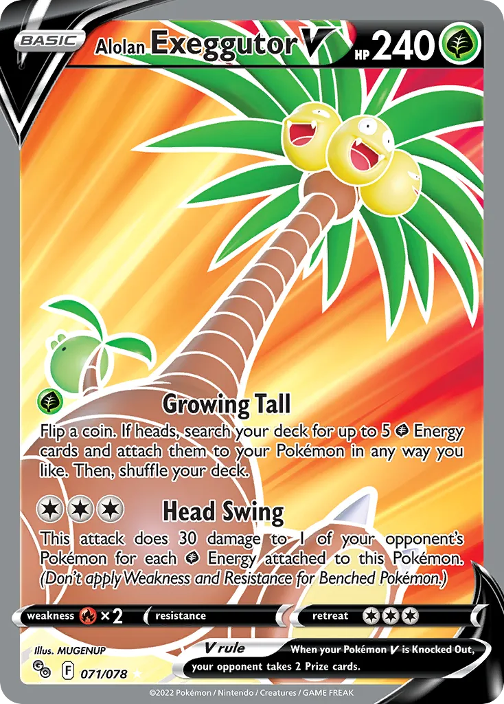 Alolan Exeggutor V — Pokemon GO — Pokémon