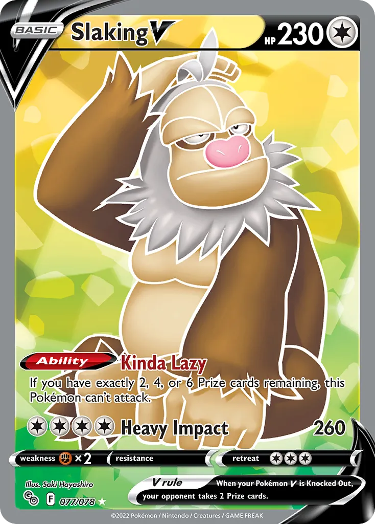 Slaking V — Pokemon GO — Pokémon