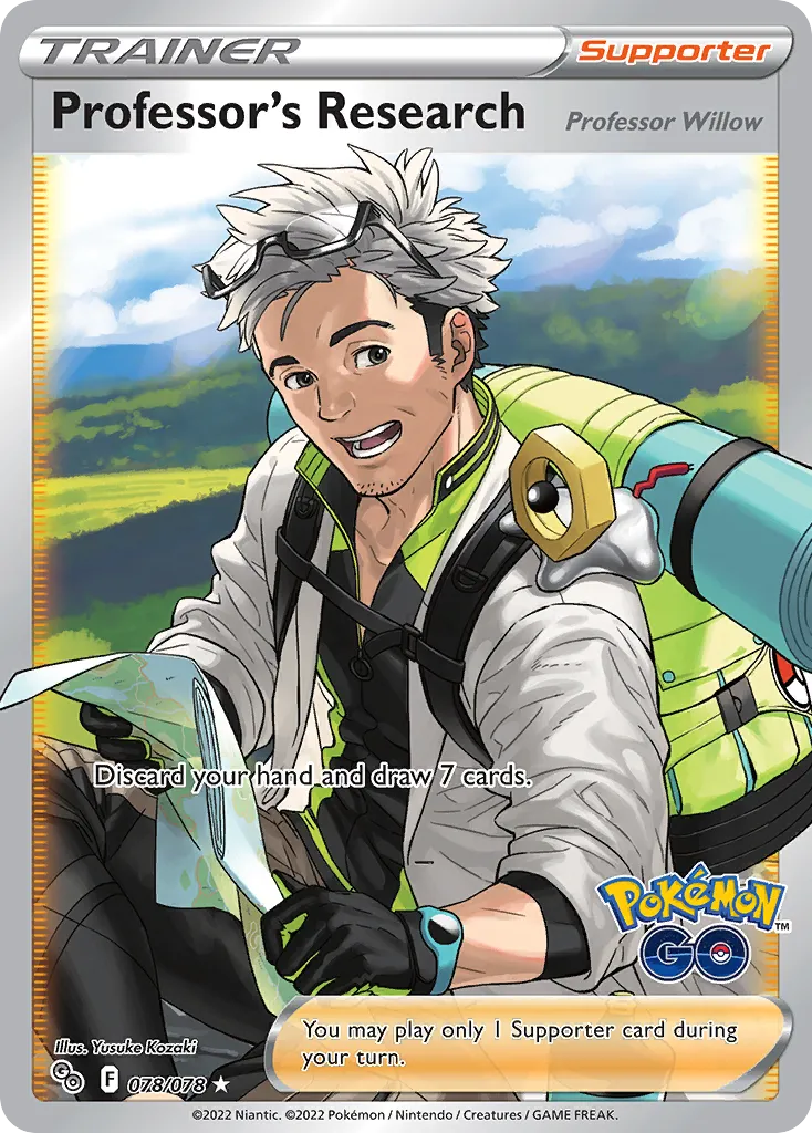 Professor's Research — Pokemon GO — Pokemon