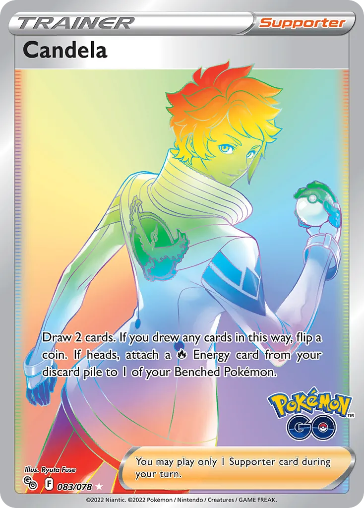 Capitaine d'équipe Candela — Pokemon GO — Pokemon