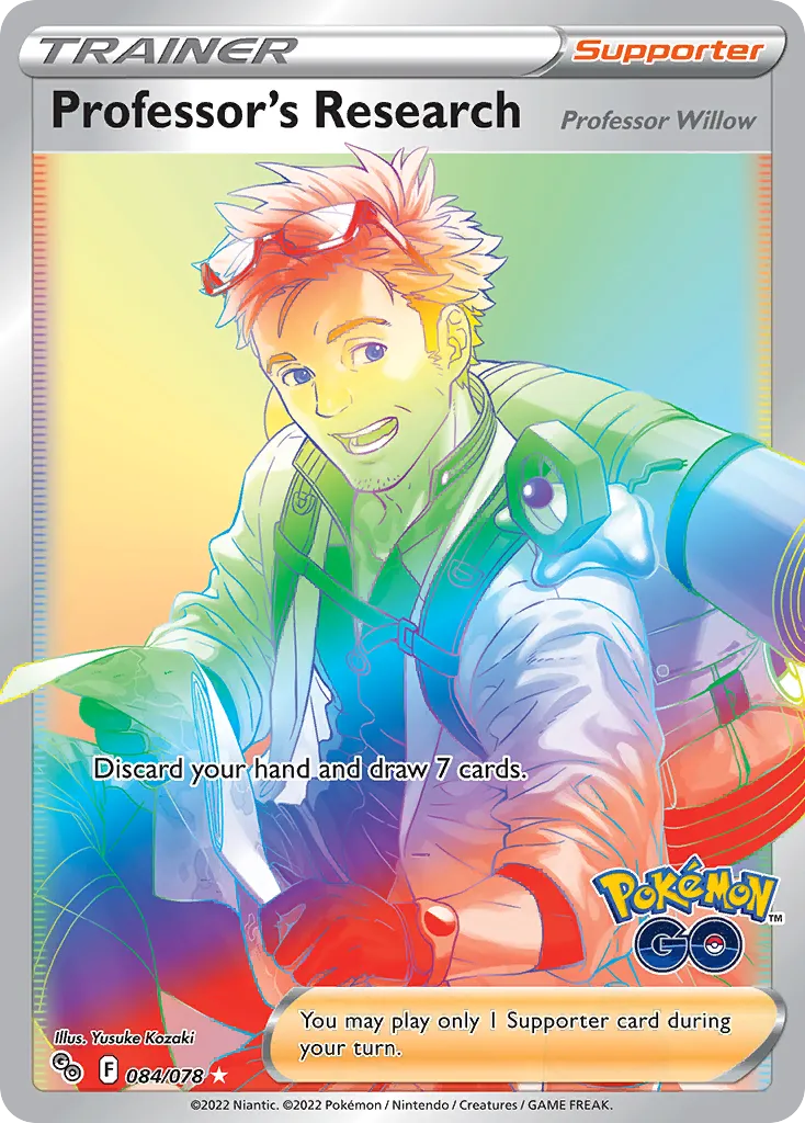 Professor's Research — Pokemon GO — Pokémon
