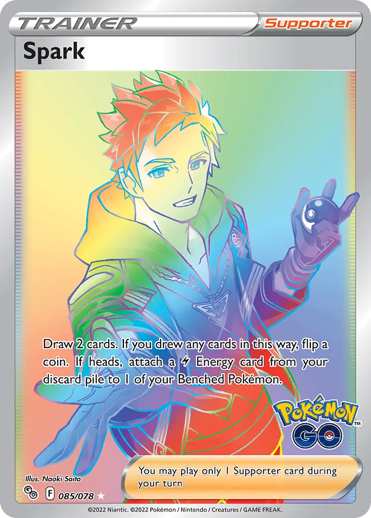 Capitaine d'équipe Spark — Pokemon GO — Pokémon