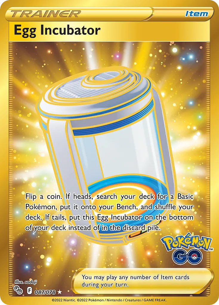 Egg Incubator — Pokemon GO — Pokémon