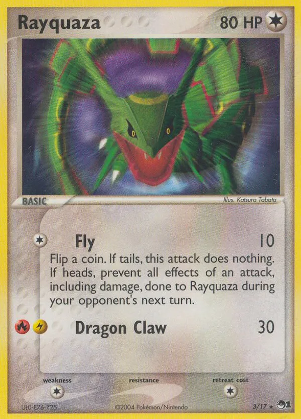 Rayquaza — POP Series 1 — Pokémon