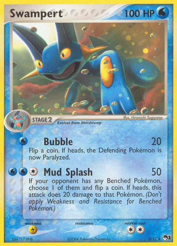 Swampert — POP Series 1 — Pokémon
