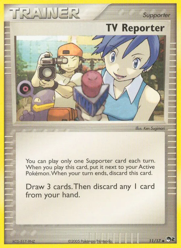 TV Reporter — POP Series 2 — Pokemon