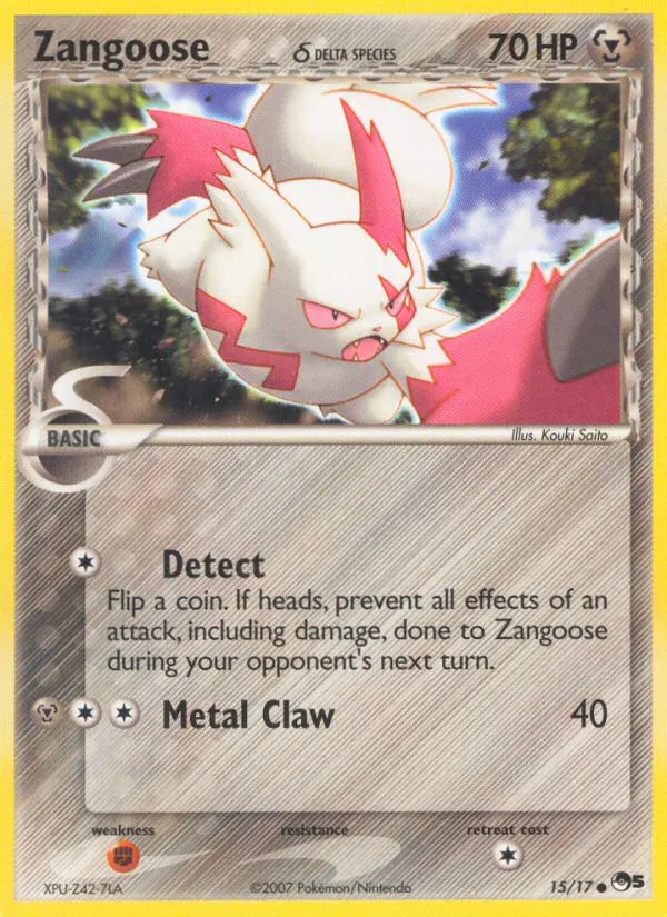 Zangoose — POP Series 5 — Pokémon