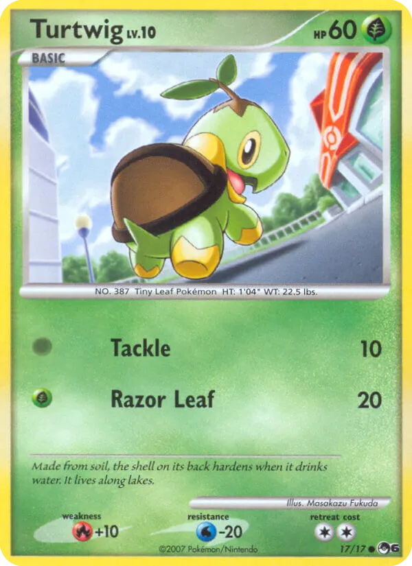 Turtwig — POP Series 6 — Pokemon