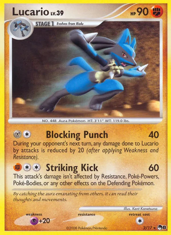 Lucario — POP Series 8 — Pokémon