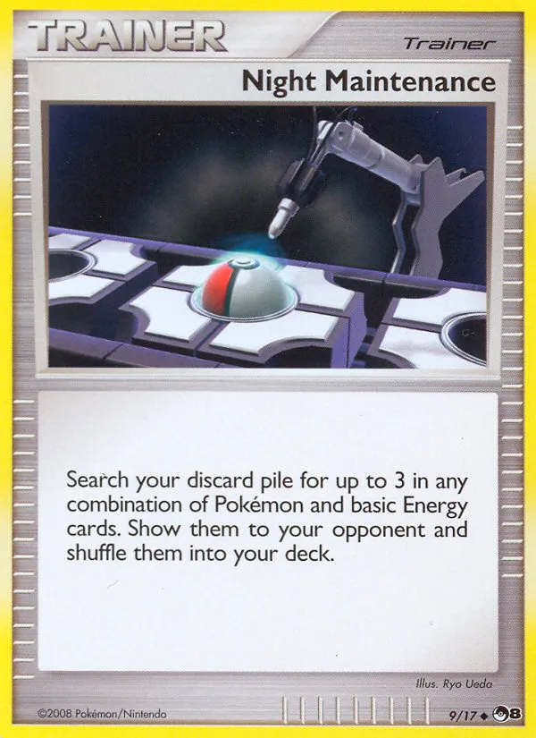 Maintenance nocturne — POP Series 8 — Pokémon