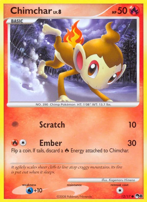 Chimchar — POP Series 8 — Pokémon