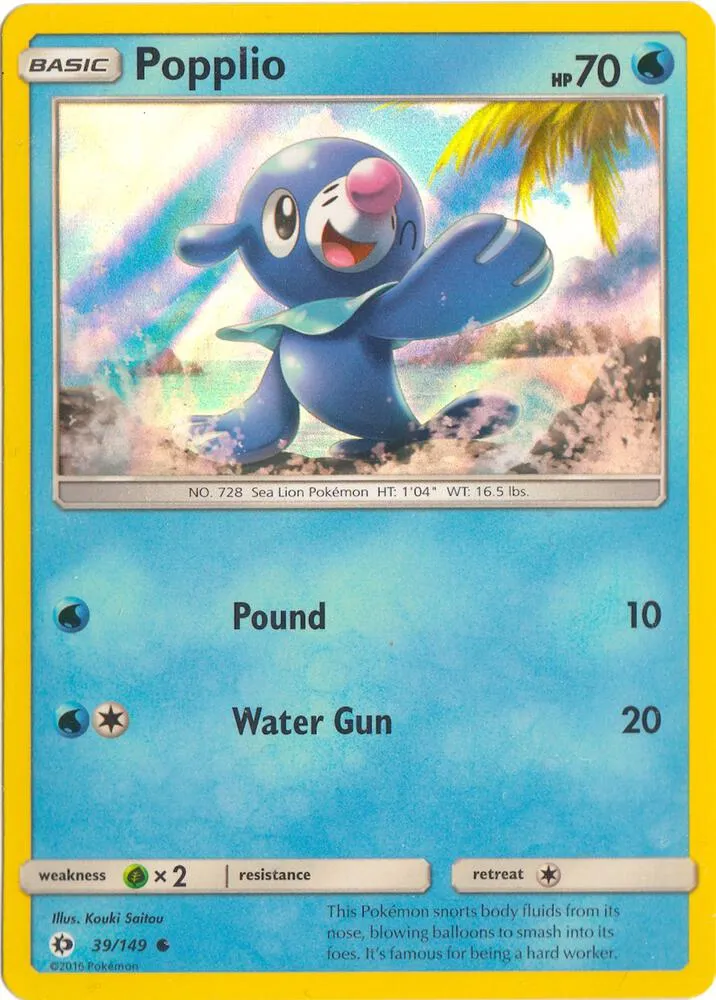 Popplio — Miscellaneous Cards & Products — Pokemon
