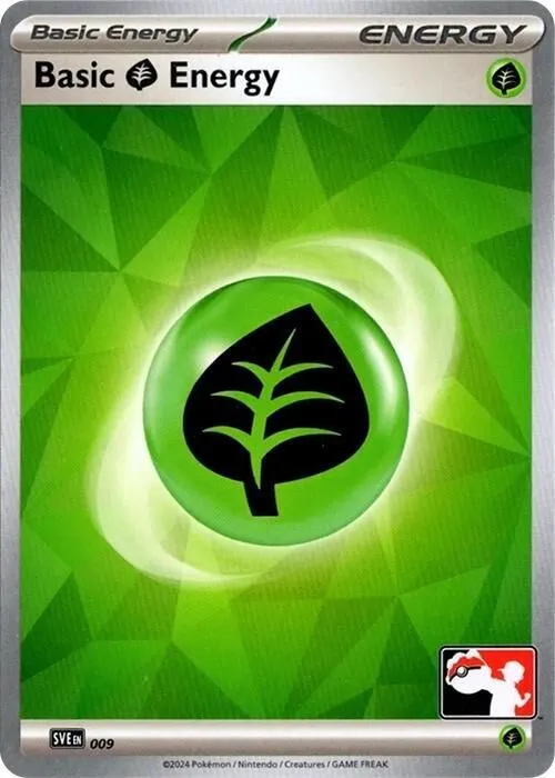 Basic Grass Energy — Prize Pack Series Cards — Pokemon