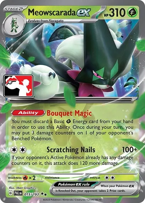 Miascarade ex — Prize Pack Series Cards — Pokemon