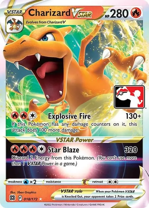 Charizard VSTAR — Prize Pack Series Cards — Pokemon