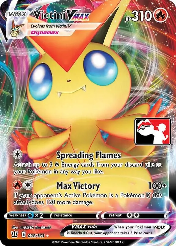 Victini VMAX — Prize Pack Series Cards — Pokémon