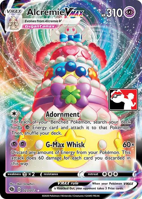 Alcremie VMAX — Prize Pack Series Cards — Pokemon