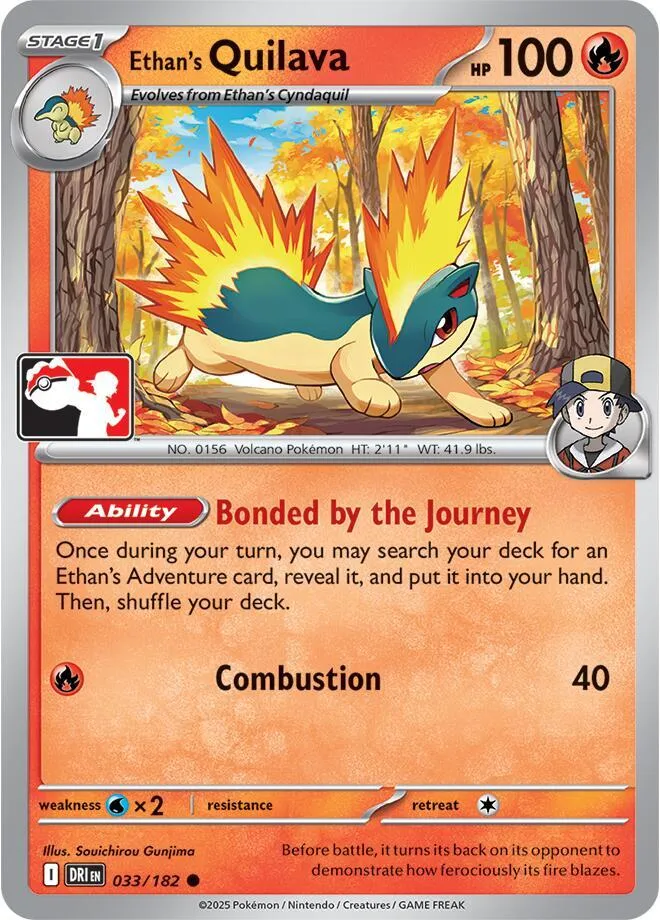 Feurisson de Luth — Prize Pack Series Cards — Pokémon