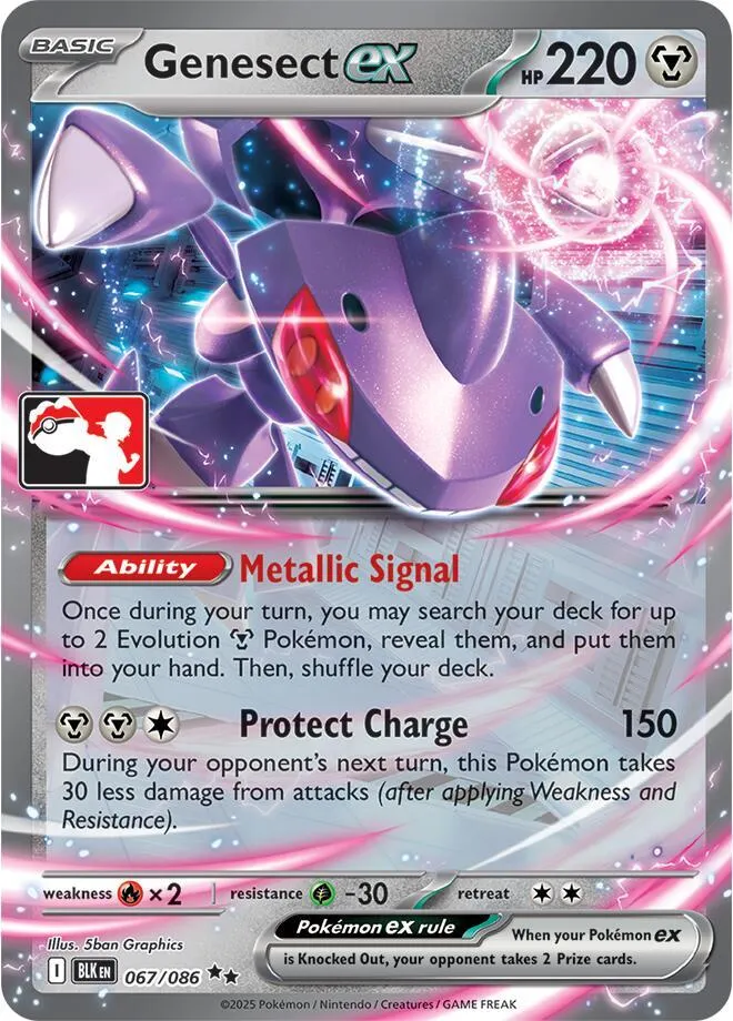 Genesect ex — Prize Pack Series Cards — Pokemon