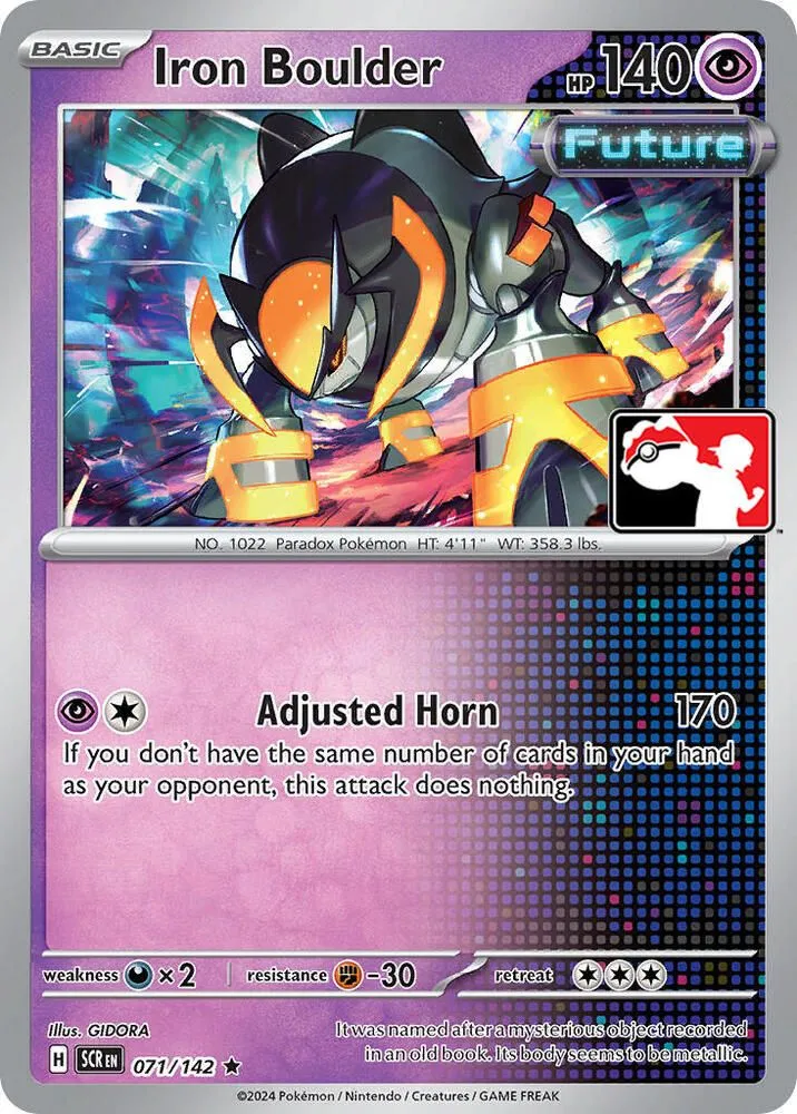 Iron Boulder from Prize Pack Series Cards - Pokemon