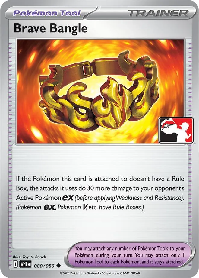Brave Bangle from Prize Pack Series Cards - Pokemon