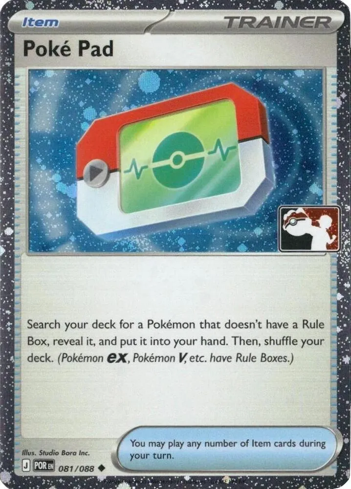 Poke Pad — Prize Pack Series Cards — Pokemon