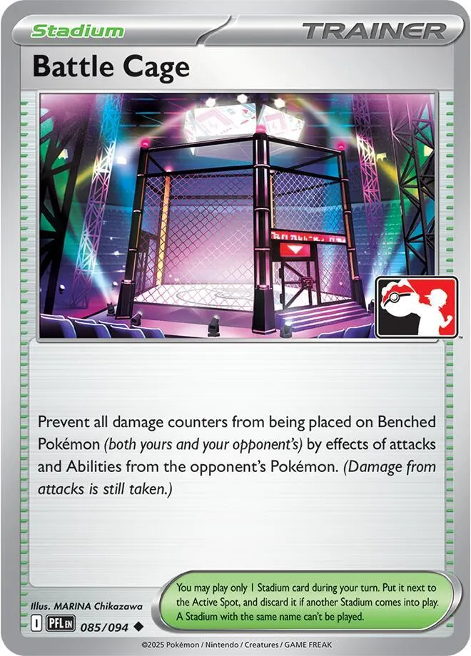 Battle Cage — Prize Pack Series Cards — Pokemon