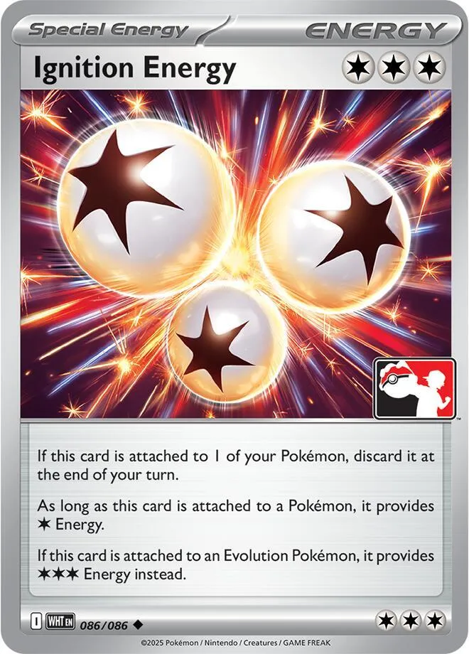 Ignition Energy — Prize Pack Series Cards — Pokemon