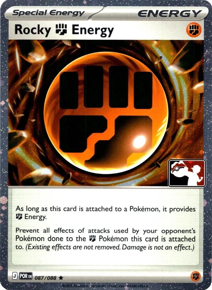 Rocky Fighting Energy — Prize Pack Series Cards — Pokemon