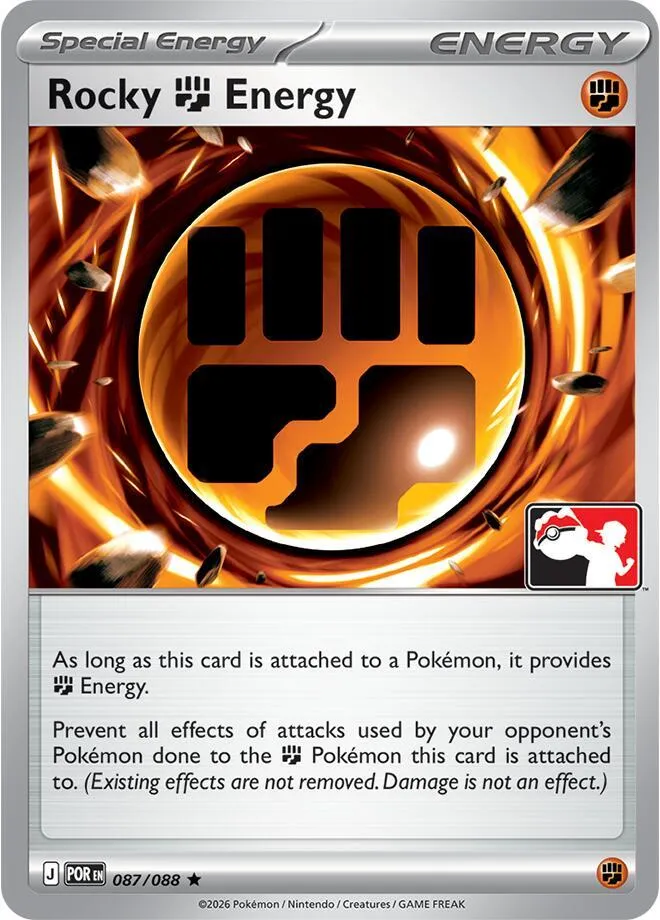 Rocky Fighting Energy — Prize Pack Series Cards — Pokemon