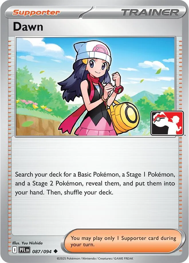 Dawn — Prize Pack Series Cards — Pokemon