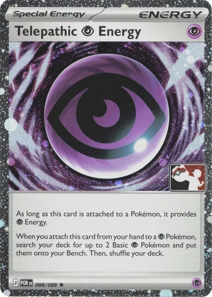 Telepathic Psychic Energy — Prize Pack Series Cards — Pokemon