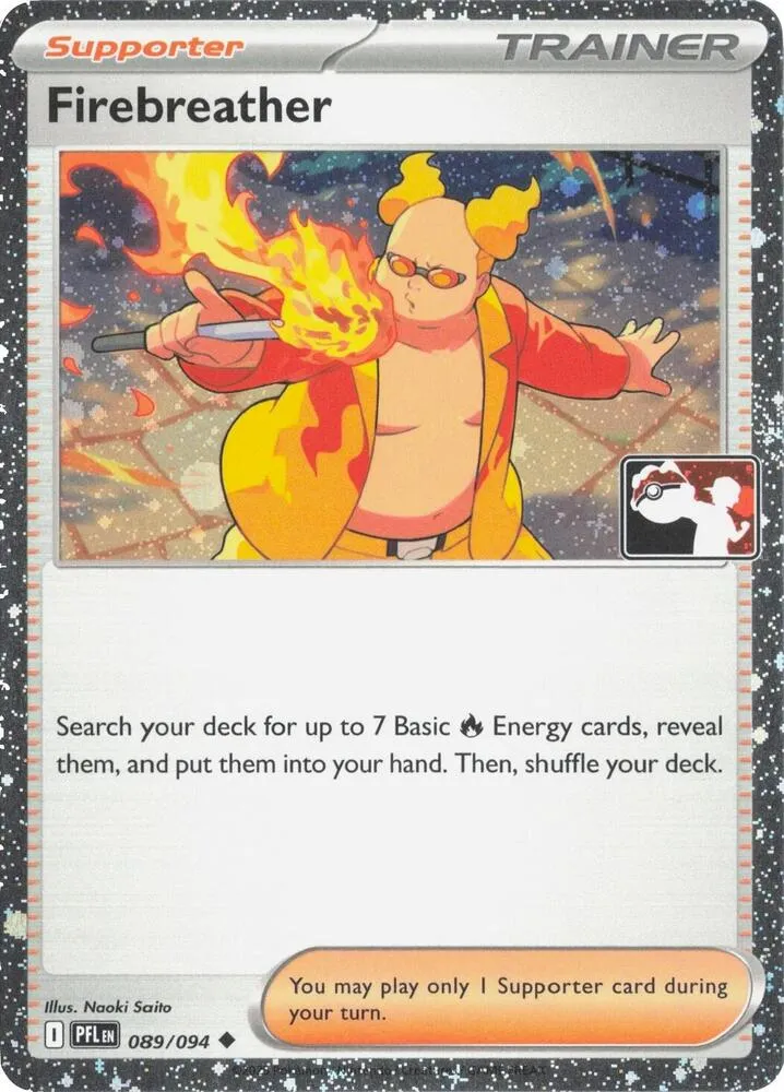 Firebreather from Prize Pack Series Cards - Pokemon