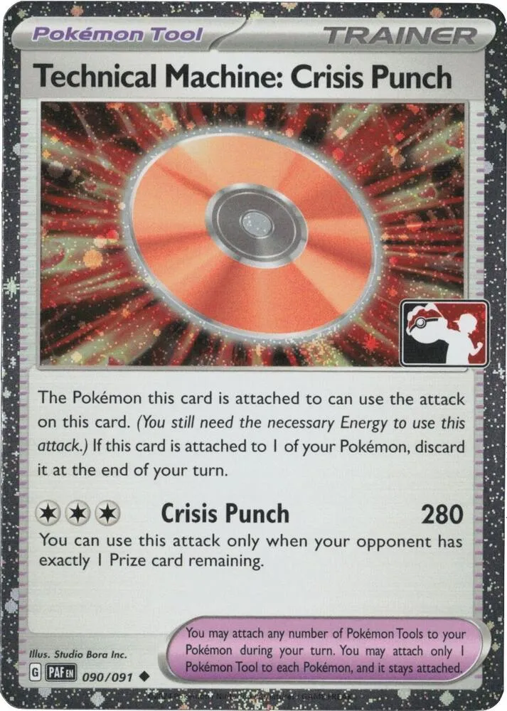 Technical Machine: Crisis Punch — Prize Pack Series Cards — Pokemon
