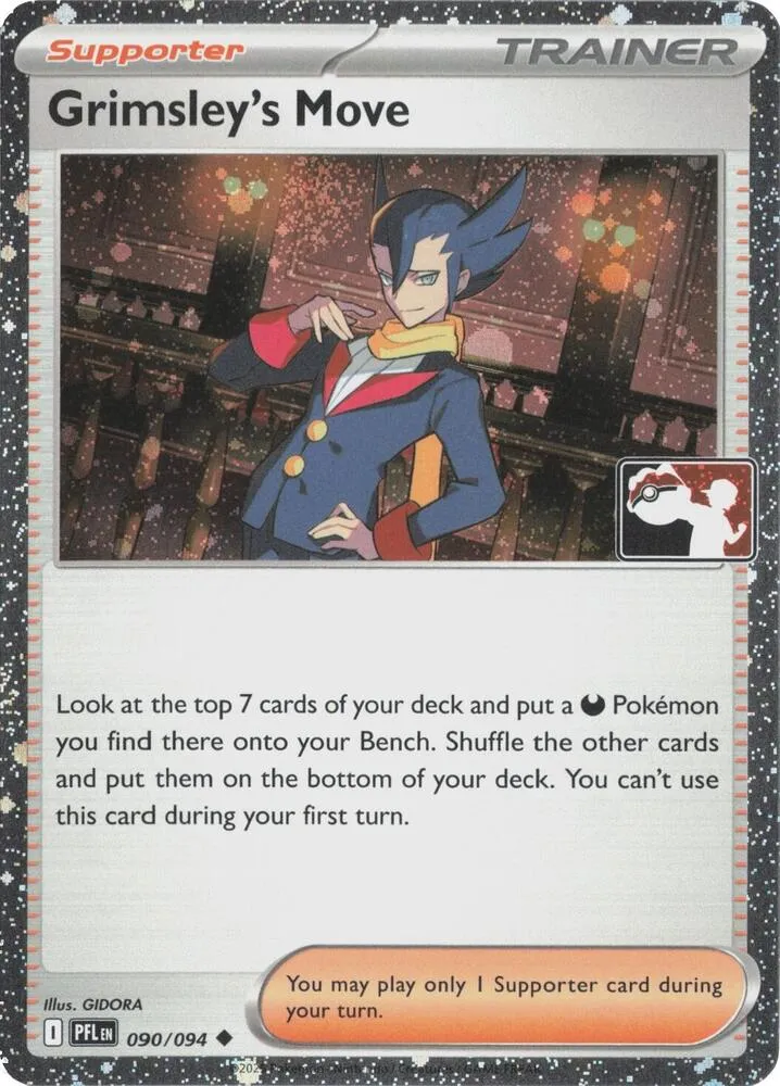 Grimsley's Move — Prize Pack Series Cards — Pokemon